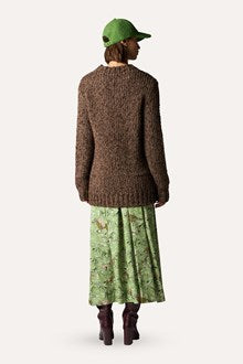 Pull Motif Losange en Laine et Alpaga