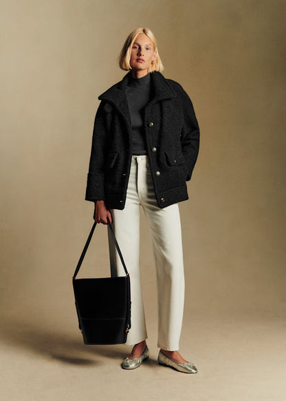 Manteau Femme | Bouclé Et Doux | Laine Vierge Et Fibres Recyclées Pour L’Hiver