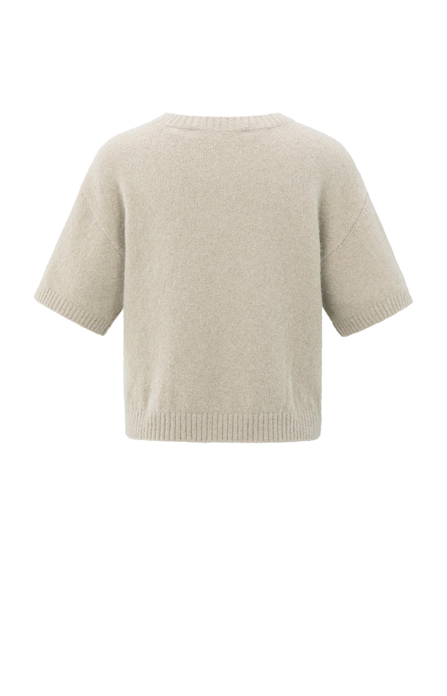 Pull Femme | Manches Courtes | Message Brodé | Style Décontracté | Confort Léger