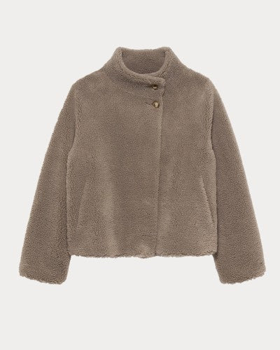 Veste Effet Mouton Structurée