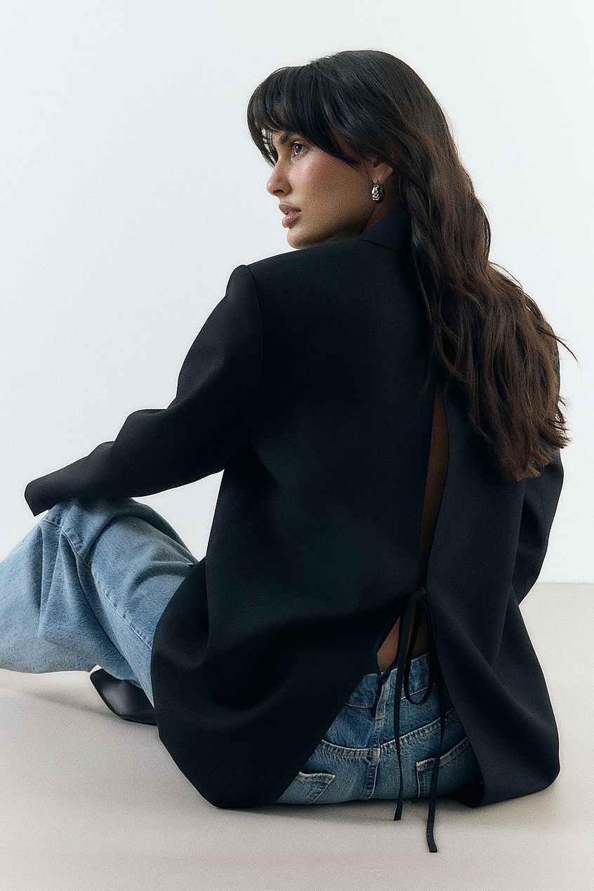 Blazer Femme | Coupe Oversize Structurée | Parfait pour Look Casual-Chic ou Superposition Moderne