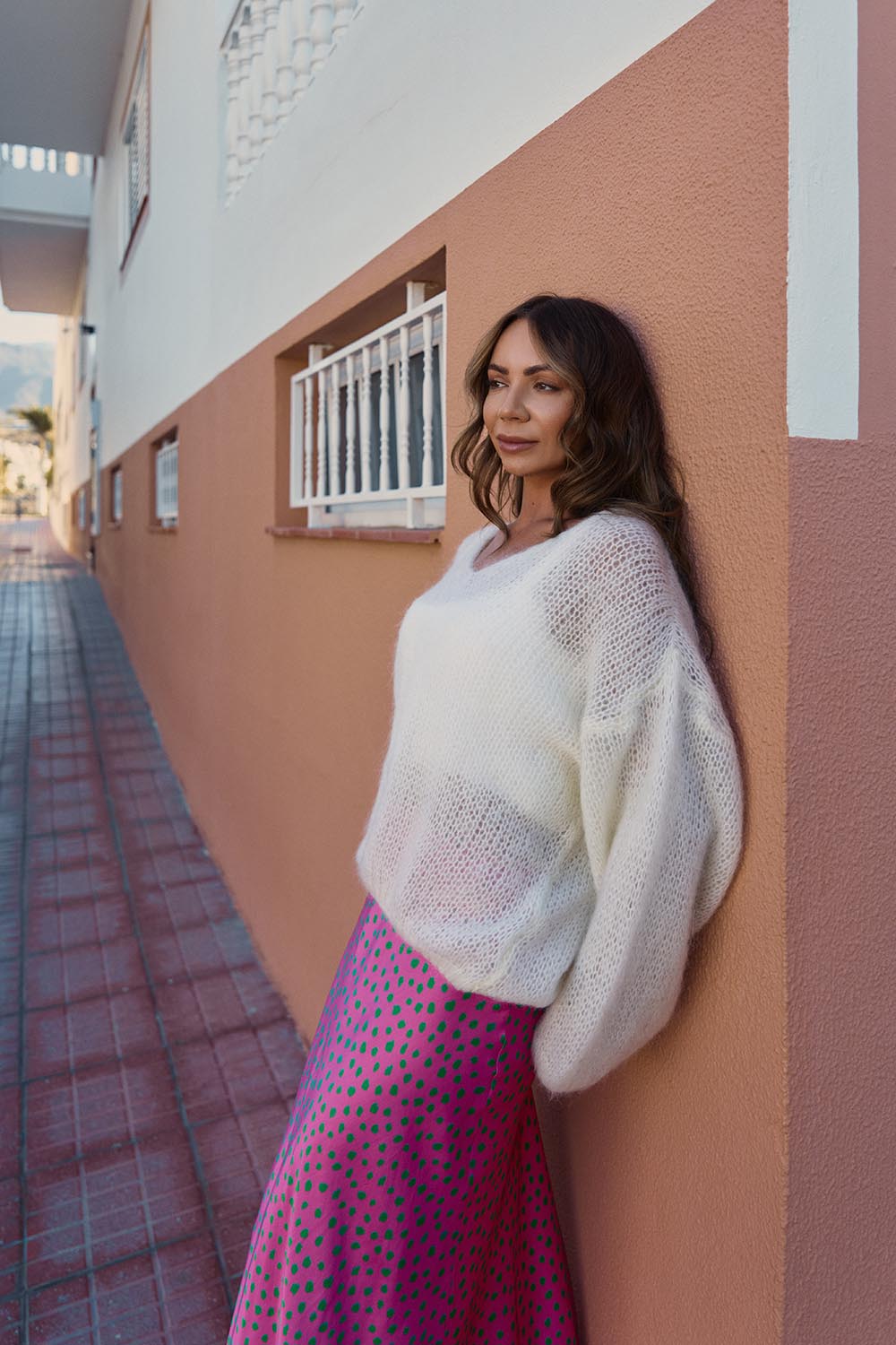 Pull Femme | Fil De Mohair Doux Et Aérien | Chaud Et Élégant Pour L’Hiver