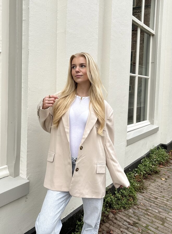 Blazer Femme | Coupe Oversize Moderne | Parfait pour Look Casual Chic ou Superposition Élégante