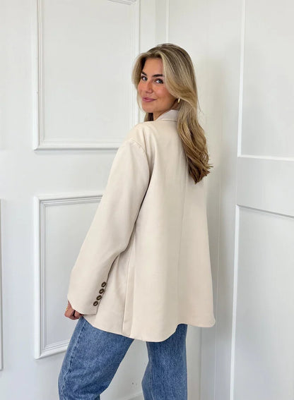 Blazer Femme | Coupe Oversize Moderne | Parfait pour Look Casual Chic ou Superposition Élégante