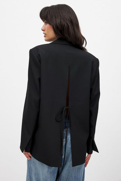 Blazer Femme | Coupe Oversize Structurée | Parfait pour Look Casual-Chic ou Superposition Moderne