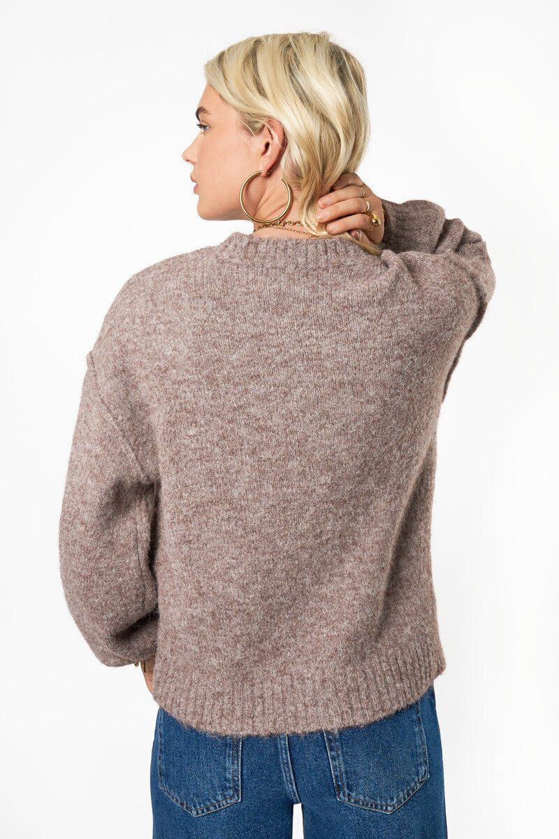 Pull Femme Oversize | Maille Douce Et Chaleureuse | Tissu Recyclé | Idéal Pour L’Hiver Et L’Automne