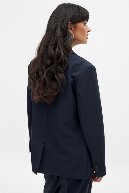 Blazer Femme | Coupe Tailleur Moderne | Parfait pour Bureau, Réunion ou Look Élégant Quotidien