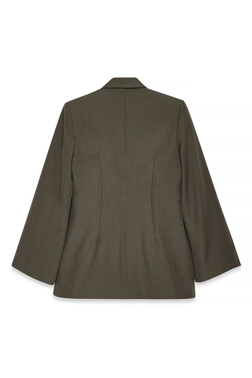 Blazer Femme | Long Et Élégant | Idéal Pour Le Bureau Et Les Looks Urbains