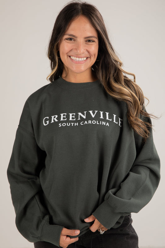 Sweat Femme Coton | Style Vintage Greenville | Confortable et Tendance