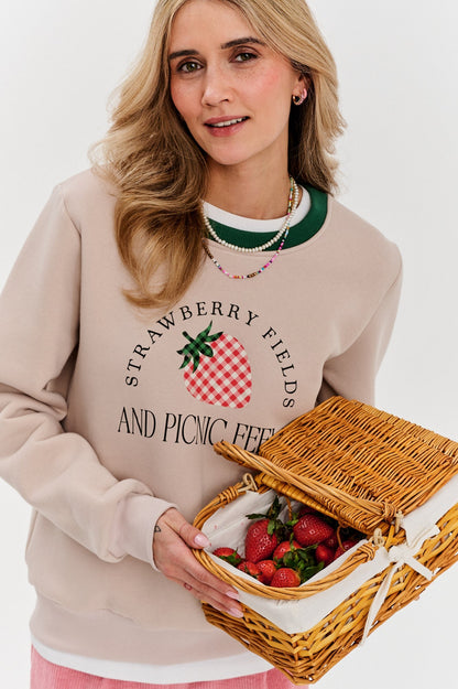 Sweat En Coton Et Polyester | Coupe Confortable Décontractée | Parfait Pour Les Looks Cosy Et Ludiques