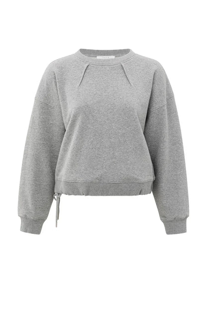 Sweatshirt Col Rond en Coton