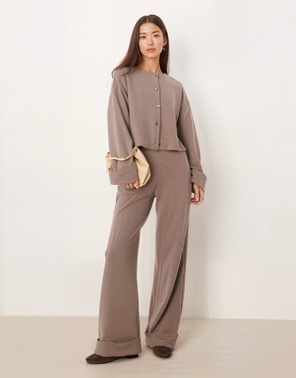Pantalon Femme | Coupe Ample Et Fluide | Confortable Et Chic Pour Le Quotidien