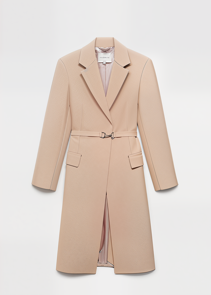 Manteau Femme | Long Et Structuré | Élégant Pour L’Hiver En Ville