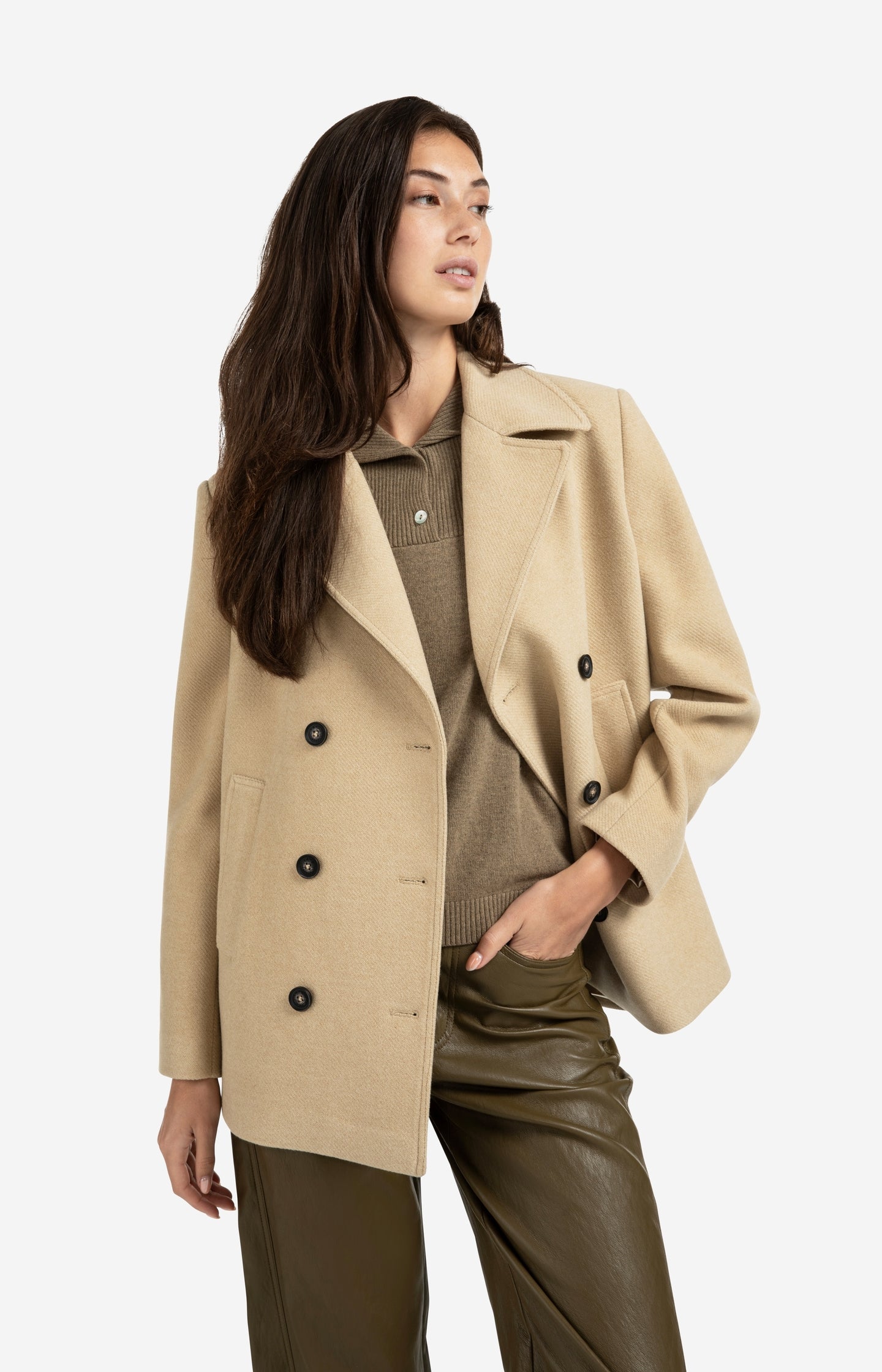 Manteau Double Boutonnage