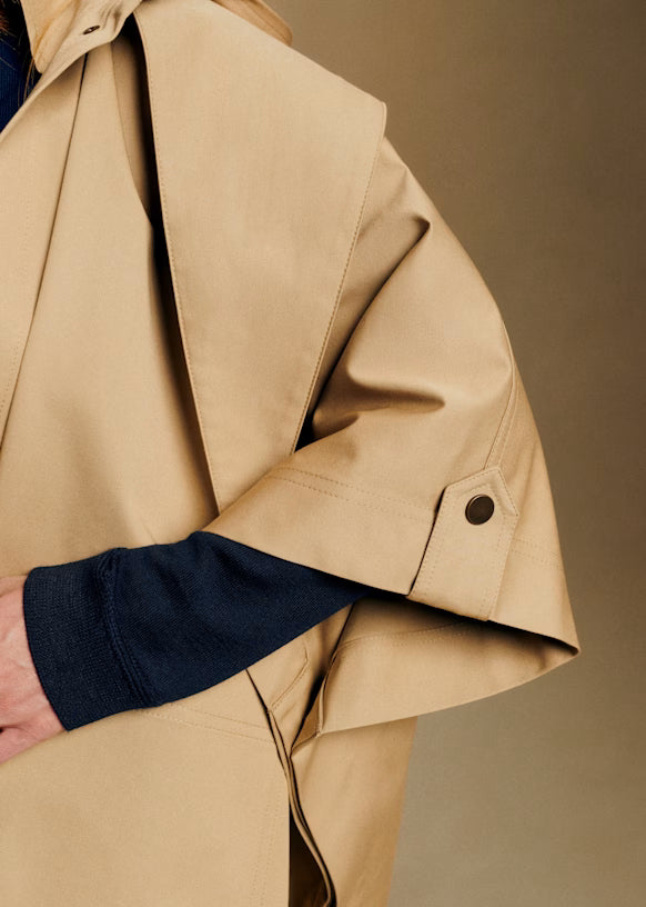 Cape Femme | Coton Biologique | Élégante Et Légère Pour La Mi-Saison