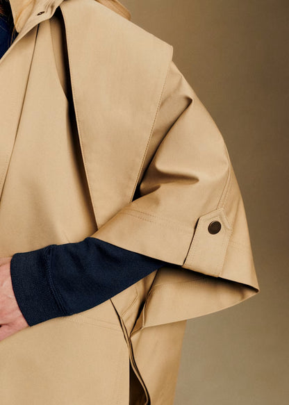 Cape Femme | Coton Biologique | Élégante Et Légère Pour La Mi-Saison